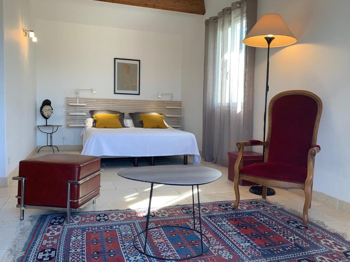 Bed and Breakfast Les Moineaux Rustrel Exterior foto