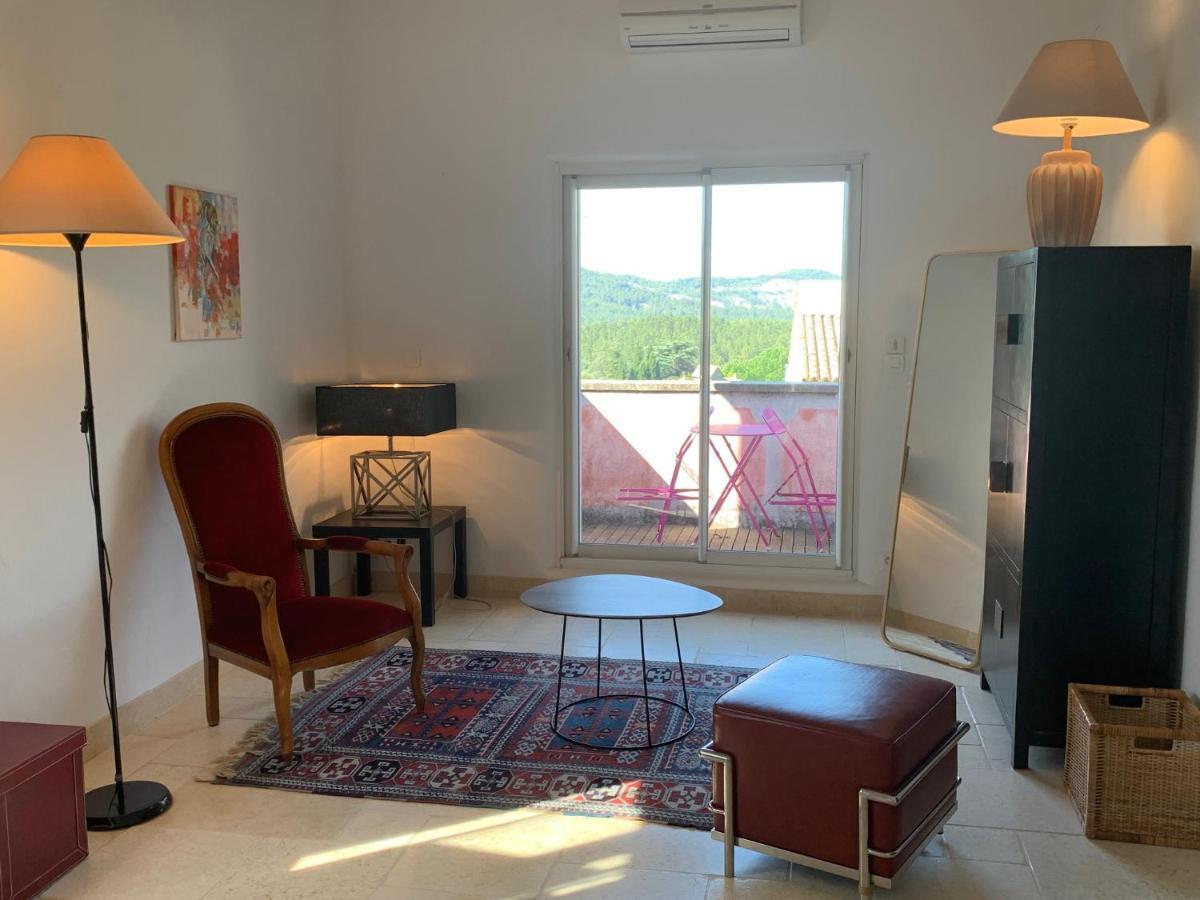 Bed and Breakfast Les Moineaux Rustrel Exterior foto