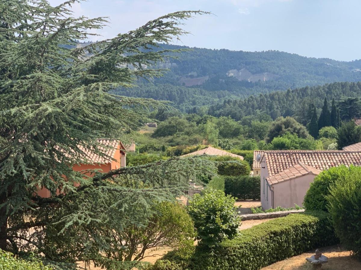 Bed and Breakfast Les Moineaux Rustrel Exterior foto